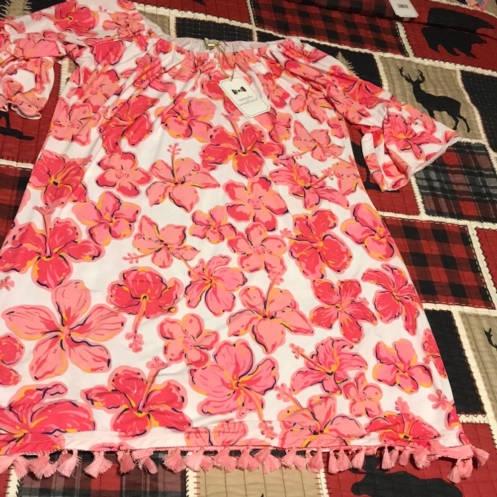 Off the shoulder dress